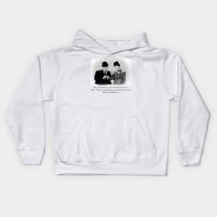 Laurel and Hardy Tee Kids Hoodie